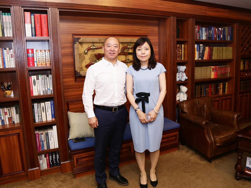 中国中小企业协会副会长到瀛和总部走访交流