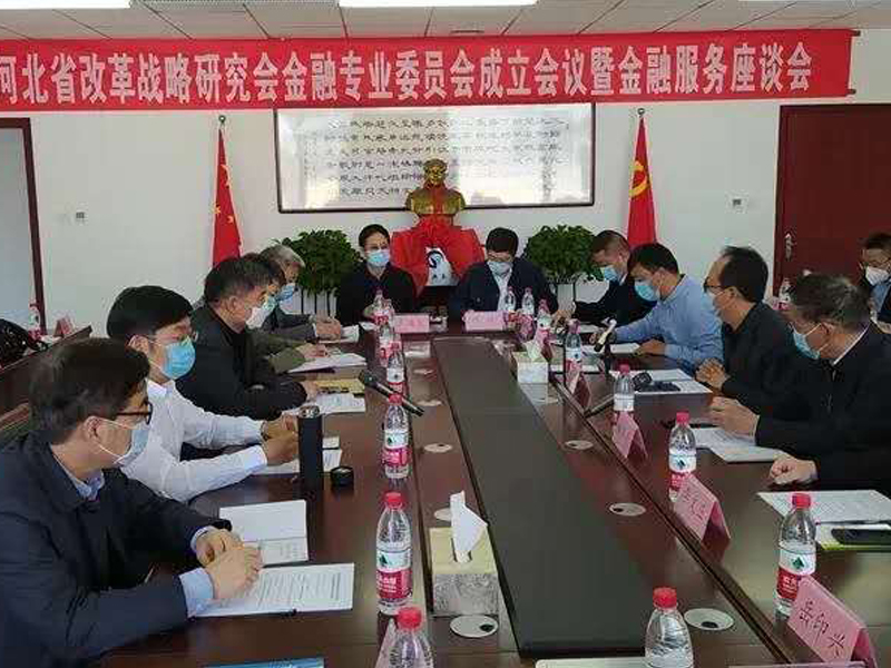 瀛冀所助力参与河北省改革战略研究会金融专业委员会