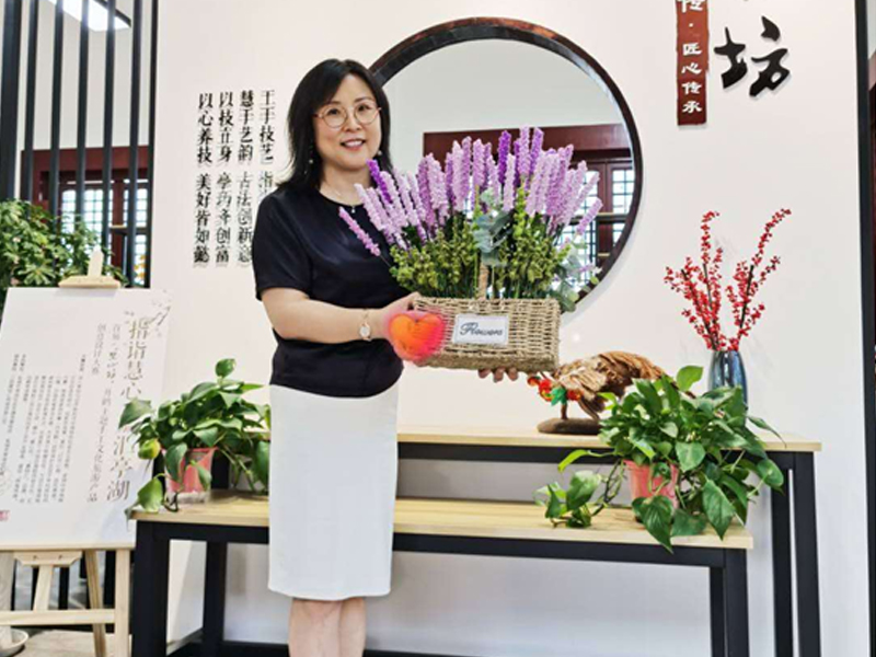瀛鑫所陈巍炜主任为公益项目“慧心坊”发声代言